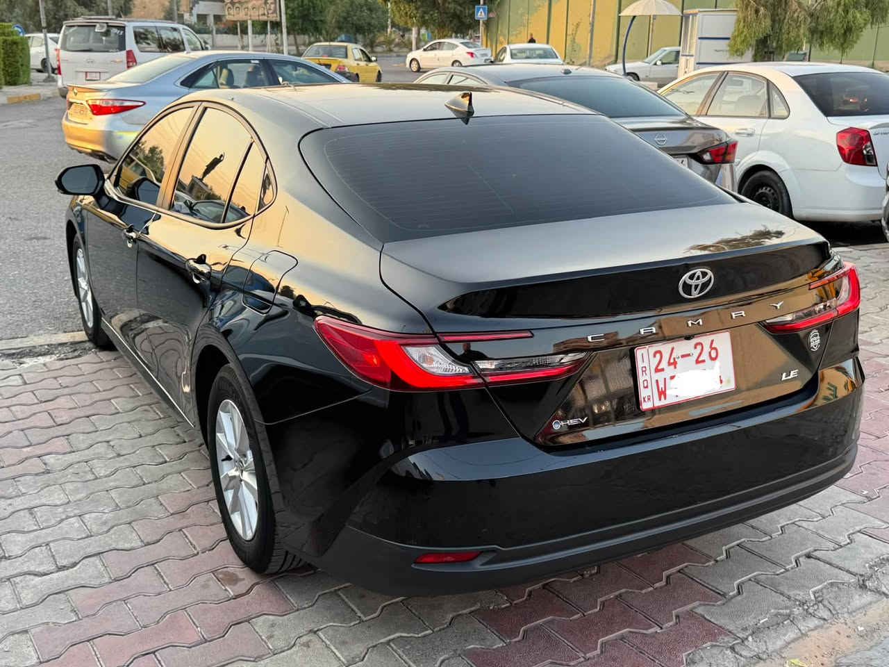 السلام وعليكم نوع السياره  تويوتا كامري 📦
مواصفات  LE 
36mil ماشيه📦
هايبرد HEV ✅
بصمه شاشه 
رادار امامي + جانبي
شاحنه وايرليس
ربع بونيد صبغ فقط 
بدوين ايرباك بدون دواخل
يترقم شمالي فقط 
السعر 225$ وبي مجال
للاستفسار ***********📞
العنوان ديالى خانقين / معرض خانقين للسيارات✅
