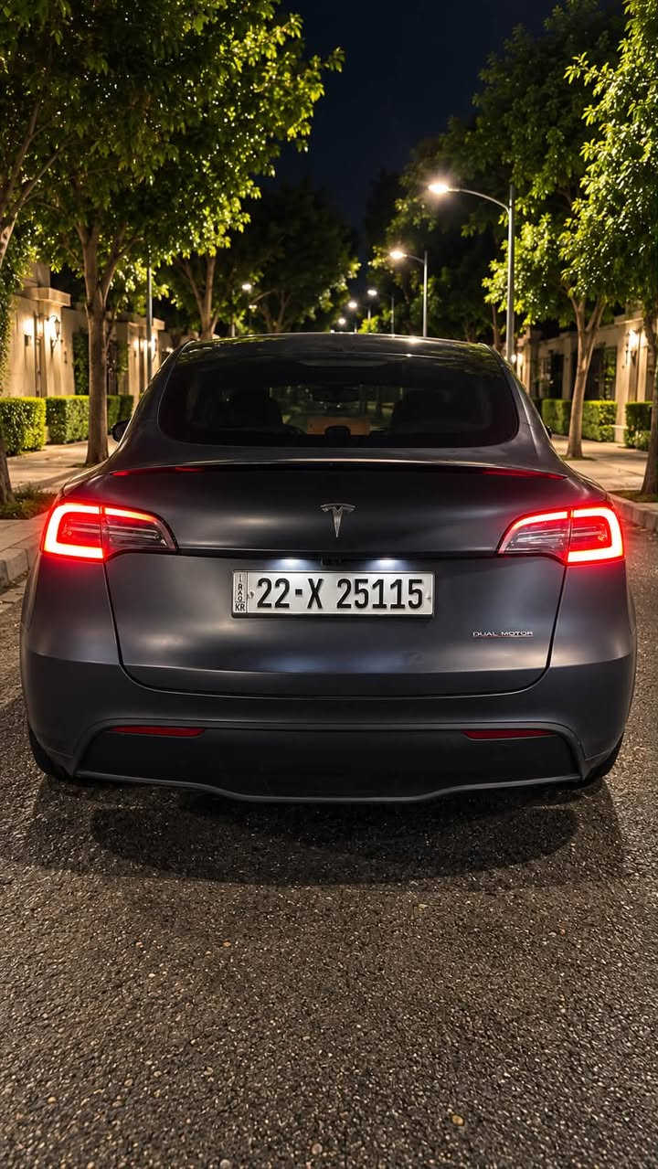 Tesla 2025 Model Y Performance ⚡️
🚘 الموديل: Tesla Model Y Performance
📅 السنة: 2025
🔢 رقم أربيل: 22X25115
🛣️ المسافة: 51,000 KM
📡 One Line / أون لاين
⚡ Dual Motor – دبل ماطور

✨ المواصفات والإضافات:

* تغليف كامل مات
* تضليل سنوية 80%
* إيرباكات سليمة 100%
* شواصي ولغد سليم 100%
* بانوراما سليمة بدون فطر
* بردة سقف سلايت
* سستم صوت
* سستم إنارة داخلي
* السيارة من الداخل كاربون فايبر بالكامل

🚨 الحادث: صندوق + جام خلفي 🚨

📍 مكان السيارة: المنطقة الخضراء أو القادسية – مجمع الوزراء

👤 أحمد المالكي
📞 ***********
