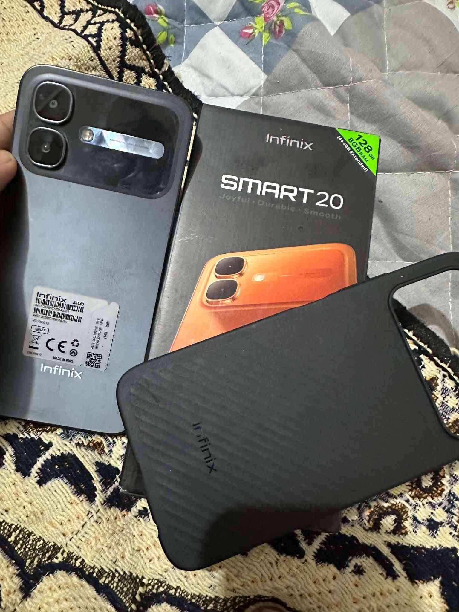 انفنكس سمارت 20صارله 28يوم من شتريته بطاريه 100مشحون 100مره نضام بطاريه نضام ايفون مكفول وياه غراضه بيع او مراوس بايفون 12 ذاكره 128 غراضه وياه مكاني نجف حي ميسان تجي تاخذه من باب البيت تفحص اله 10يوم تفحص سعره 280بي مجال ***********
