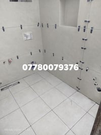 خلفه تطبيق بورسلين كاشي ومرمر تركيب درج متفرغ حاليا 07780079673  نص مك...
