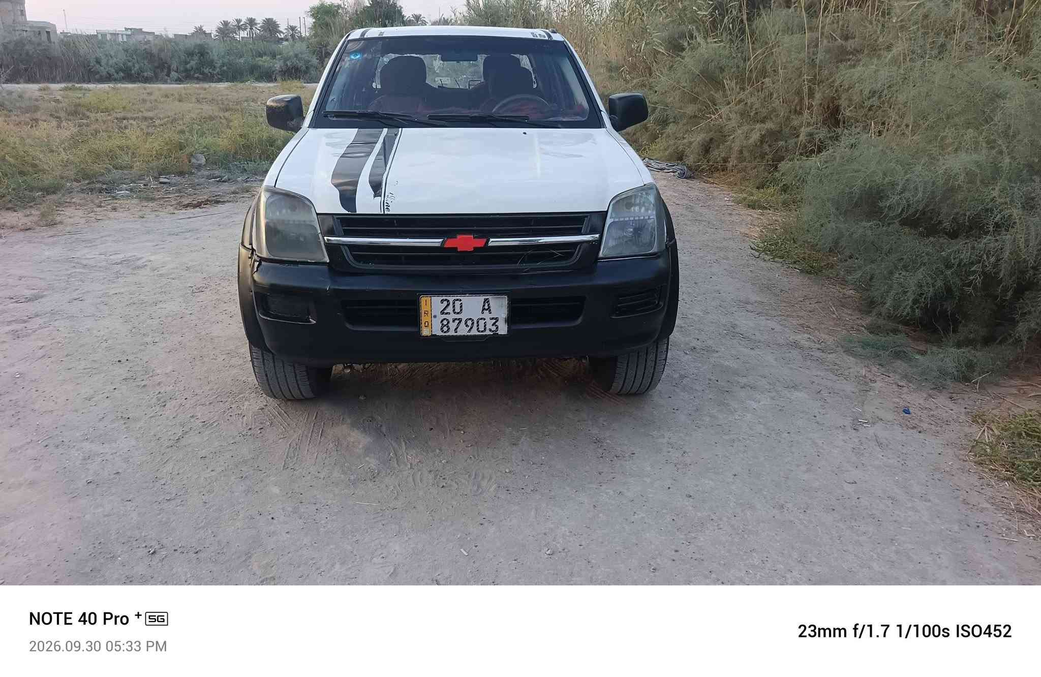لوف موديل ٢٠٠٥ هزه جديد وسنويه جديده محرك كير بطه تحويره ممتازه كهربائيات جيده  تخم تاير جديد رايده ٥٨ هذا رقمي 0777994861

نص مكتوب في الصور:
- NOTE 40 Pro + 5G 2026.09.30 05:33 PM 23mm f/1.7 1/50s ISO1014
- NOTE 40 Pro + 5G
- 2026.09.30 05:33 PM
- 23mm f/1.7 1/50s ISO997
- 23mm f/1.7 1/100s ISO526
- 23mm f/1.7 1/100s ISO322
- 23mm f/1.7 1/100s ISO329
- NOTE 40 Pro + 5G 2026.09.30 05:33 PM 23mm f/1.7 1/100s ISO423
- NOTE 40 Pro + 5G 2026.09.30 05:33 PM 23mm f/1.7 1/100s ISO508
- NOTE 40 Pro + 5G 2026.09.30 05:33 PM 23mm f/1.7 1/100s ISO452
- NOTE 40 Pro + 5G 2026.09.30 05:23 PM 23mm f/1.7 1/100s ISO228