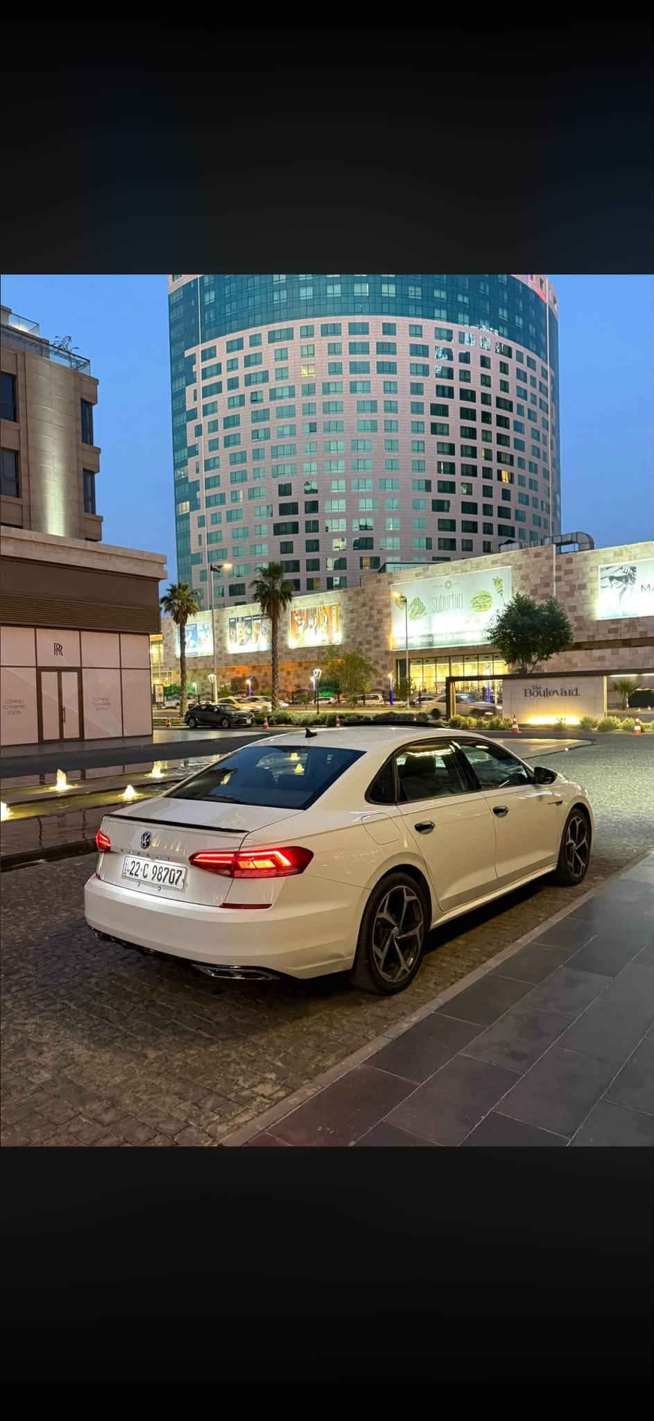 پاسات موديل ٢٠٢١ مواسەفات r line فوول
به سمه، سلايت، كوشن جلد ناو كرێمى،كوشن هيتر،ڕادار پيشو پشت و تەنيشت،شاشه گەوره كارپلەی  ئۆتۆلايت بيلادى ليد و زينون ،ئوتۆ ستارت ستۆپ ويل كرۆم
 گێڕو مه كينه و  هه موو شتى به شەرت مه كينه ٢٠ توڕبۆ مه رغوب  ١١٥٠٠٠ کم ڕۆشتووە 
٢ نیو چامڵغ بۆیاغە  دەعامی بۆیاغی نییە   ٢ دەرکەی گۆڕاوە  یەک جێ  pdr هەیە
کەمەک تەرزەی هەیە 
نرخی : ١٤٨ وەرەقە کەمەک مەجالی تیایە
 
$14800
Korek . Watsup 
***********

