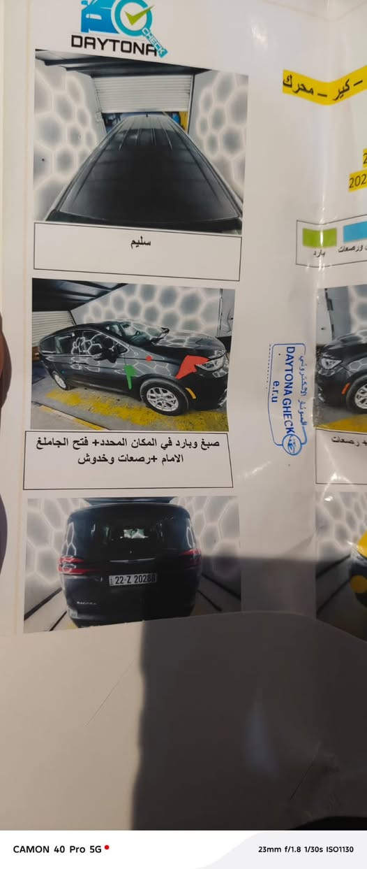 باسفيكا
موديل 2023
ماشية 60 ميل
كشنات تدفئة
3قطع تبريد
رادار امامي خلفي 
تحديد مسار 
شاشة تحكمات سترين
كشن كهربائي
كشنات جلد
بردات بلادية
بوب مع الجنطة كهربائية 

***********
