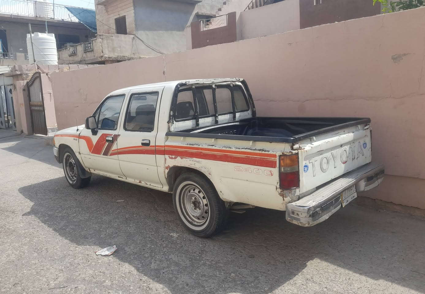 بيكم موديل 91
صبغ عام شواصي شرط بدون ضربه 
رقم نينوى الماني سنوية عضم شرط التحويل من الشرعي 
محرك كروسيده شرط لاصرف لانفخ 
كوبون بانزين موجود 
تبريد 
سيارة جاهزة 
السعر 54 ورقة وبيها مجال 
مكان السيارة بعشيقه
***********

