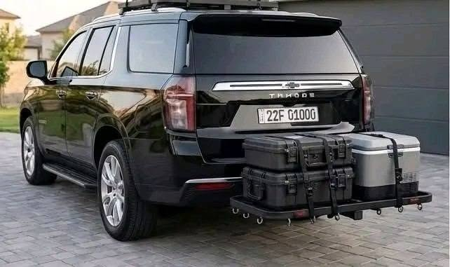 سلة سفر خلفية • طي هيدروليك • إضاءة LED