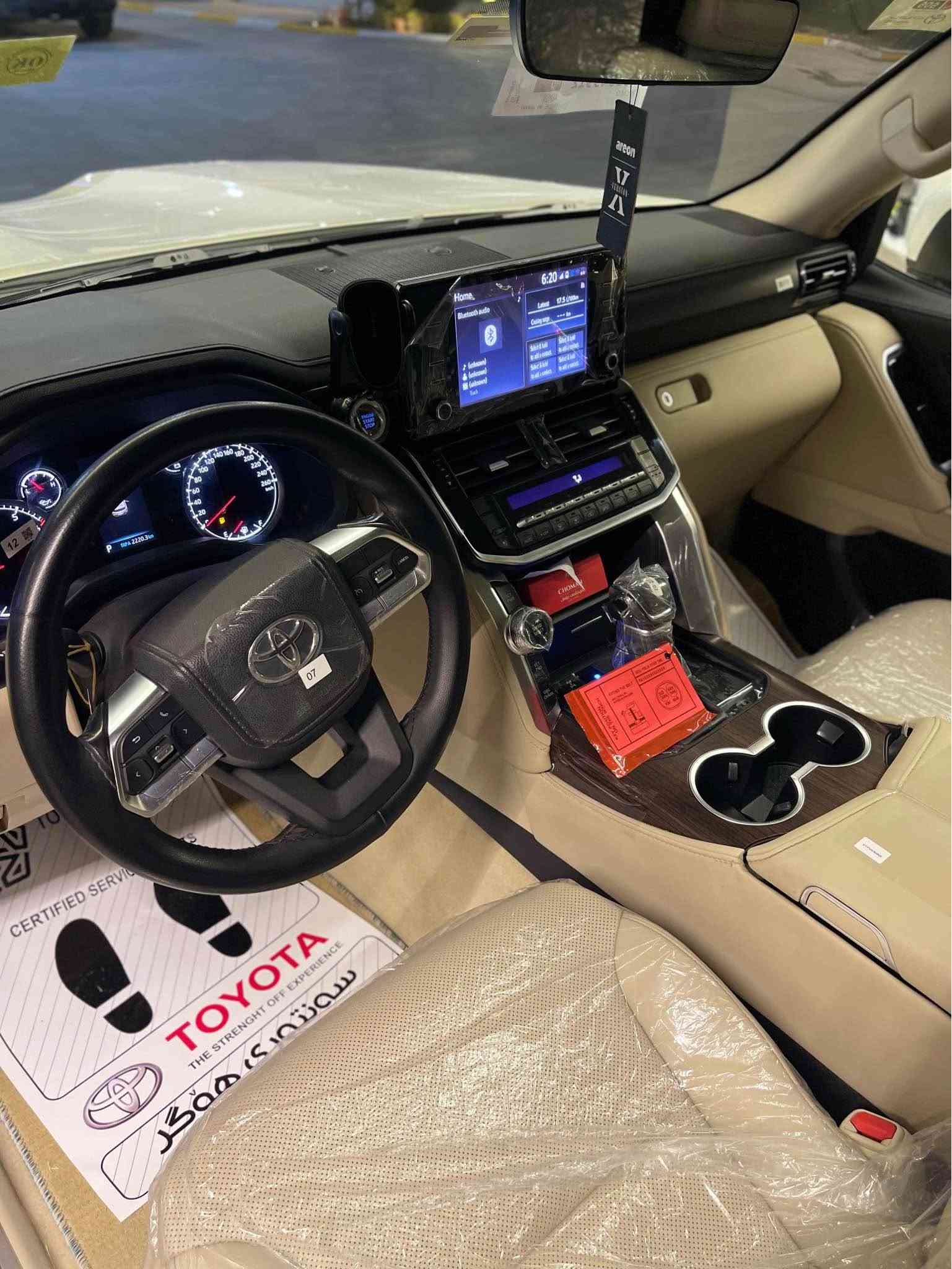 TOYOTA Land cruiser 2023
‏67,000 KM📦
🔻ارخص سعر بكل العراق
                                                        637$      GX.R 
                                                   [hidden information] 📞
‏‎سنة الصنع: 2023
‏‎ضمان شركة SAS
كل غراض بلادي 
 
ماشييه67 الف  كم 
‏‎المواصفات :
- محرك 6 سلندر 4000 L
‏‎- فتحة سقف ( سلايد ) 
-٣ شاشات 
- شاشات ترفيه خلفية
‏‎- مقاعد جلد 
‏‎- مقاعد كهربائية 
- مقاعد امامية تبريد 
- ⁠تبريد وتدفئة امامي خلفي 
‏‎- بصمة الابواب 
‏‎- صندوق كهربائي
‏‎- مصابيح LED و زينون
-7 راكب 
-شحن واير ليس 
-حساس امامي خلفي 
‏‎- حجم العجلات 20 inch 
مكفول كفاله عام كلشي مابيها بل باكيت

مكفولة كفالة عامة من الدعامية إلى الدعامية
‏‎ بدون صبخ .بدون بارد  ،بدون رصعات ،بدون حتى شخط
‏‎دعاميات هم بدون صبغ ،رمل مابي ،لحية بدون صبخ ..بقية كلها بشرط

محرك كير بشرط مامفتوح
‏‎سيارة حيل نظيفة كلشي عل بلاد لوك
‏‎سنوية زنكة كلشي جديد مدفوع لـ2029
‏‎باسمي السنوية بشرط تحويل و خرامة 
‏‎سيارة مابيـها دينار مصرف كامل من كل نواحي
رقم شيمالي 

نفسي يوم /تحويل و وكالة حاظر 
مكانك /داخل سليماني

[hidden information]📞
كوردي***********
عره بي *********** السليمانية, العراق
