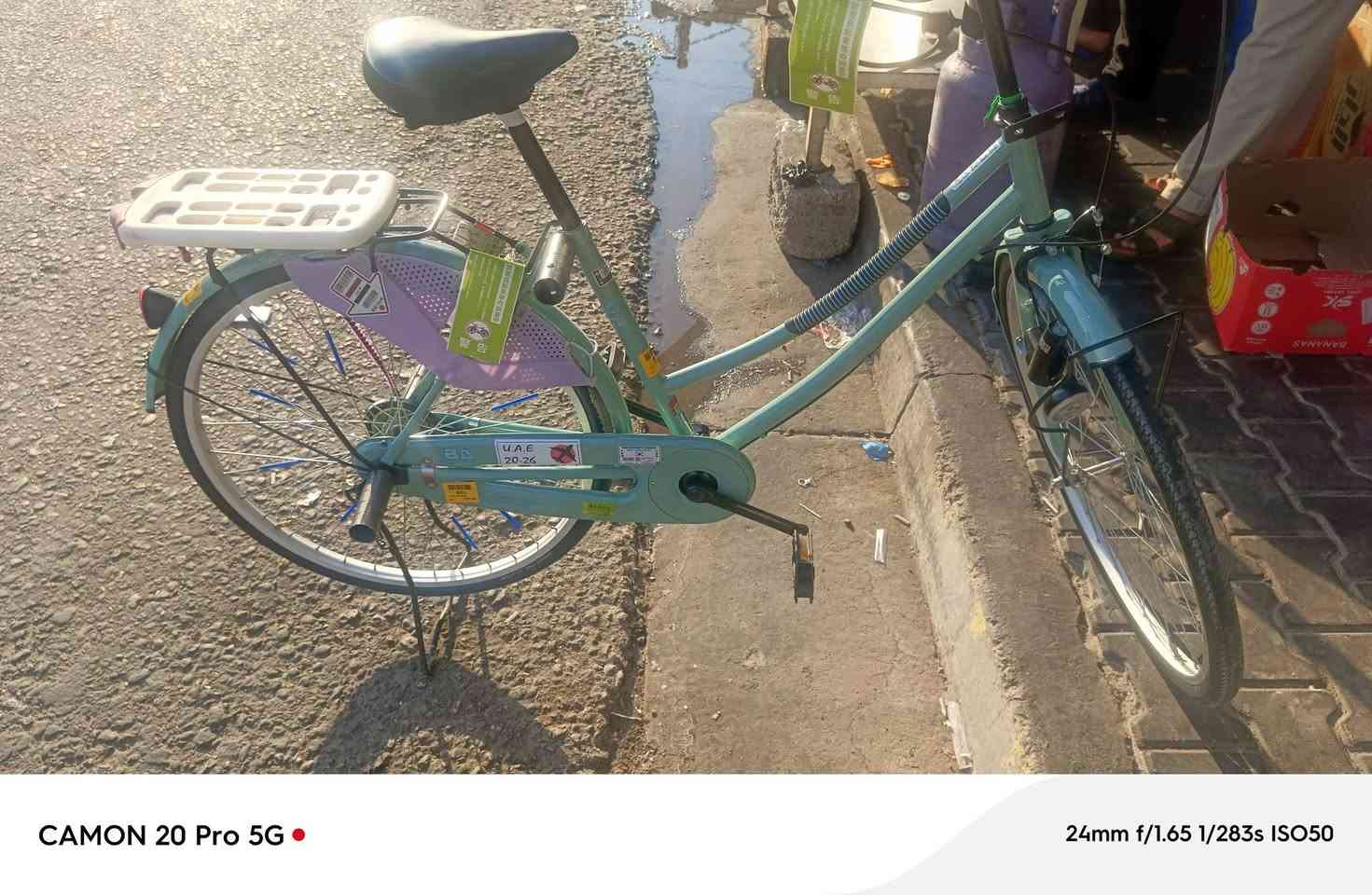 سلام عليكم  باسكل للبيع حجم 26  ياباني السعر 160 وبي مجال  مكان كربلاء 
***********
