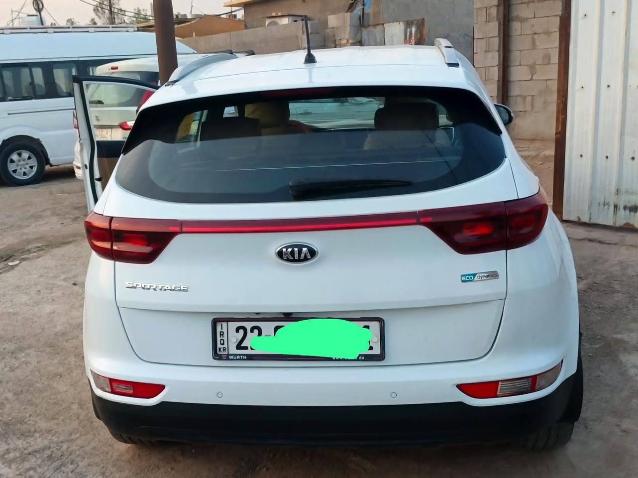 كيا سبورتج موديل 18 خليجي
بصمة مريات شفط مكينة 2000 دوش
شاشة اندرويد 
 حساسات إمامية خلفية 
كاميرا 

رقم اربيل بأسمي رقم انكليزي تحويل مباشر سنويا نهاية 27 تنتهي 
جافية جهة اليمنى سيارة جاهزة مكينة كير تبريد تخم تاير حدادية سيارة جاهزة 
للاتصال عالواتساب ***********
