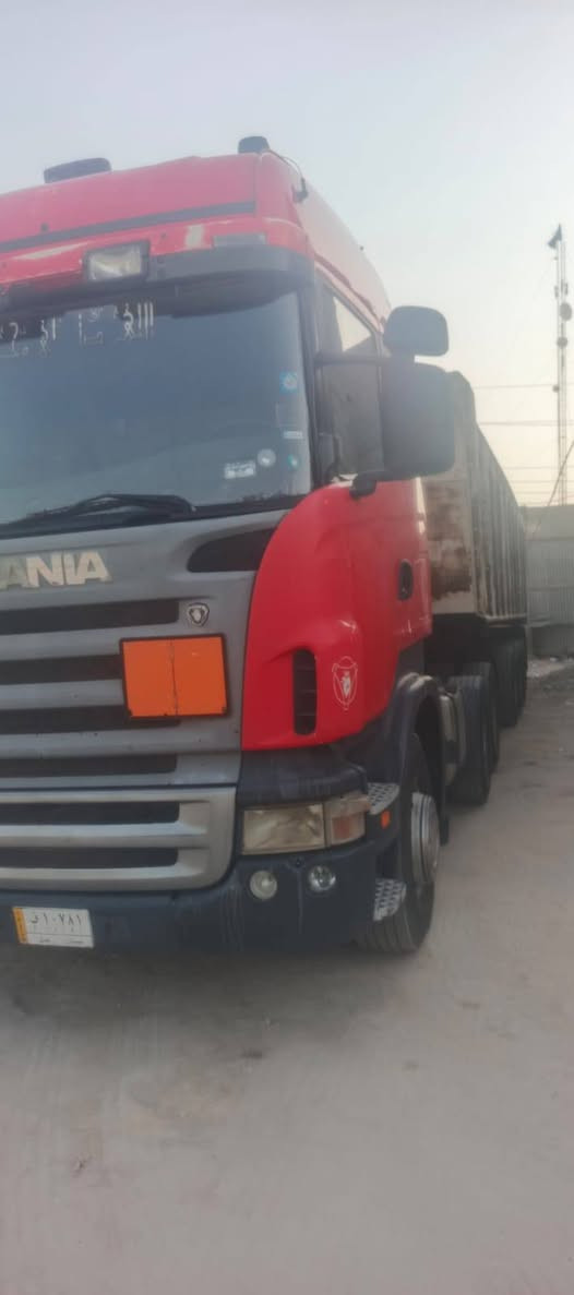 سكانيا ٢٠٠٧ بسمي رقم ميسان كير ومكينه ومجموعه عل بلاد  عربانه الماني استيراد السعوديه وزن راس وعربانه ٢١ طن سماح ٤٦ طن حمل سعر ٥ شدات للاستفسار 
***********
