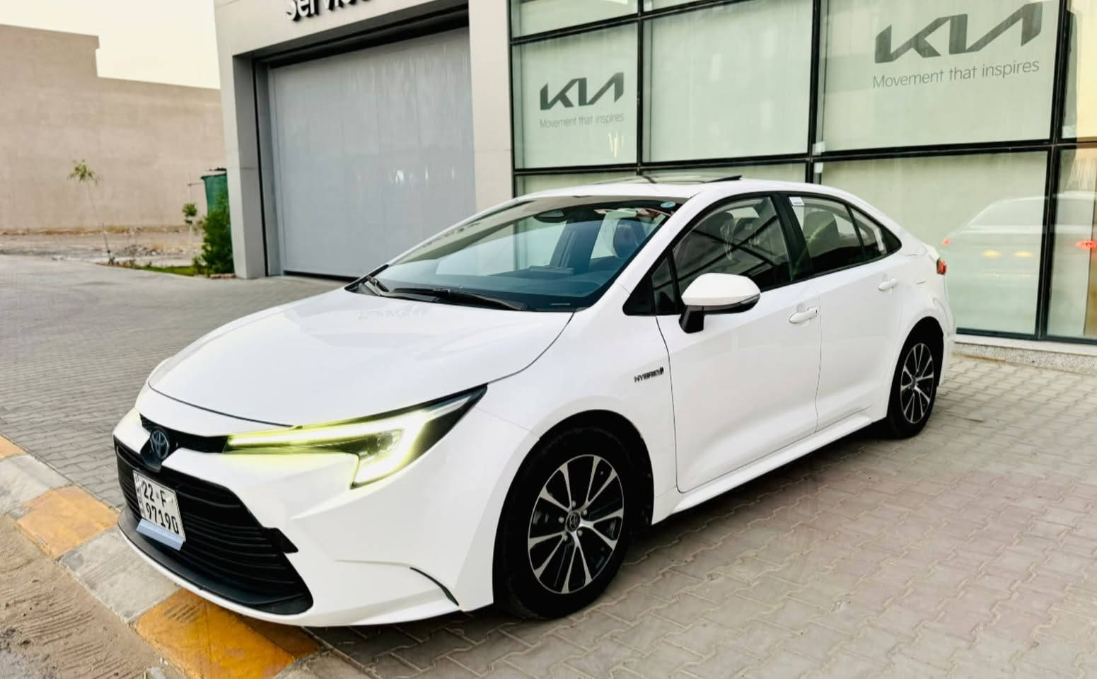 السلام عليكم ...

للبيع بسعر مناسب 147$

كورلا موديل 2024 

هايبرد شكل الامريكي 

السياره عل وضع الوكاله

 ..ماشيه 40 

رقم اربيل بأسمي شرط التحويل والغرامات

مكاني صلاح الدين تكريت القادسيه 

رقم الهاتف ***********
