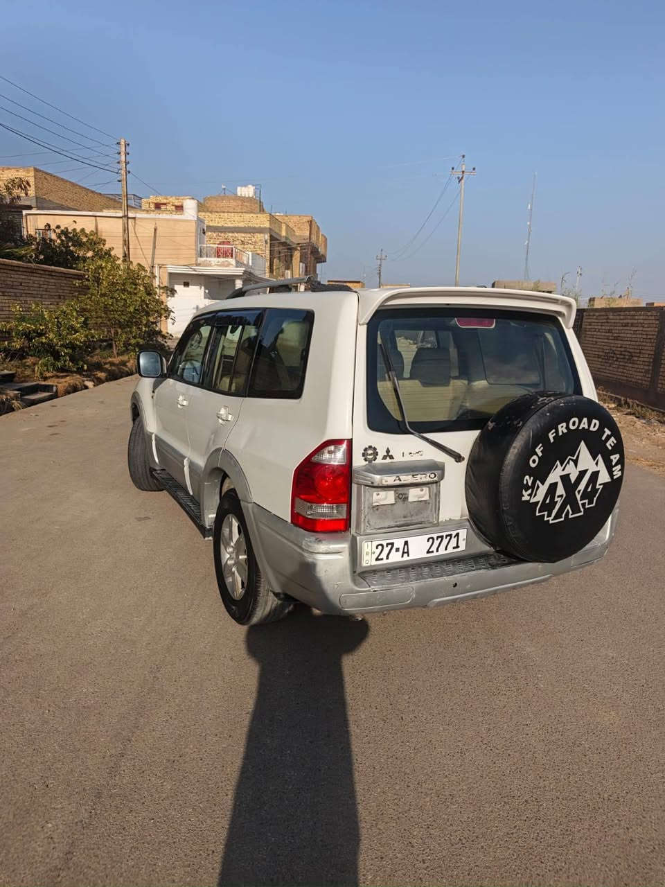 باجيرو 2007 خليجي مكفوله من الضربه والصبغ رقم ذي قار دولي بسمي مكينه 3800 7راكب 3 قطع تبريد السعر 88 مكاني ذي قار الرفاعي ***********
