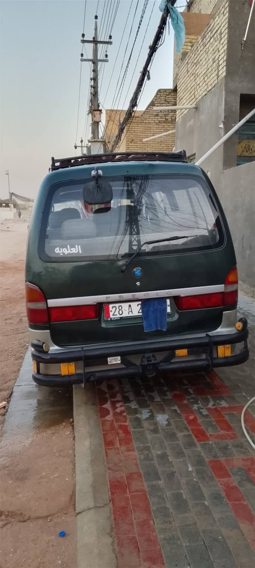السلام عليكم كيه بريجو موديل 99  سنويه ل31 بسمي محرك كير اكسن مكفولات شواصي 3كفاله الايمن معمر كهربائيات كلها شغاله 
مكاني كربلاء للاسفسار ***********
