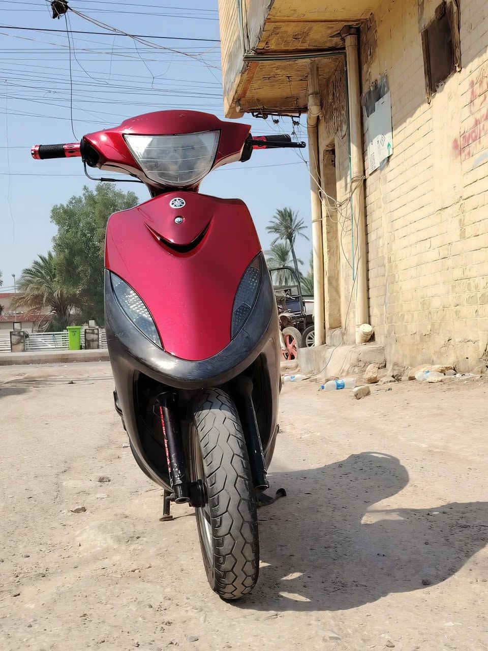 دراجه نوع ماكس دراجه علئ فحص تجي تفحص وتاخذه دراجه تخم تايرات جديد محرك مامفتوح برغي  كفرات مصبوغه ماروني صدفي نضافة فول مستخدمه قليل عنوان دوانيه قضاء عفك 
مستعجل على بيعته
استفسار ***********

