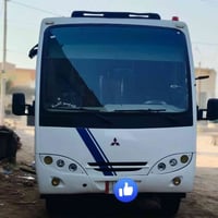 السلام وعليكم باص مسبوبشي للبيع حداديه جديده صدر والخلف مكينه وكيررر و...