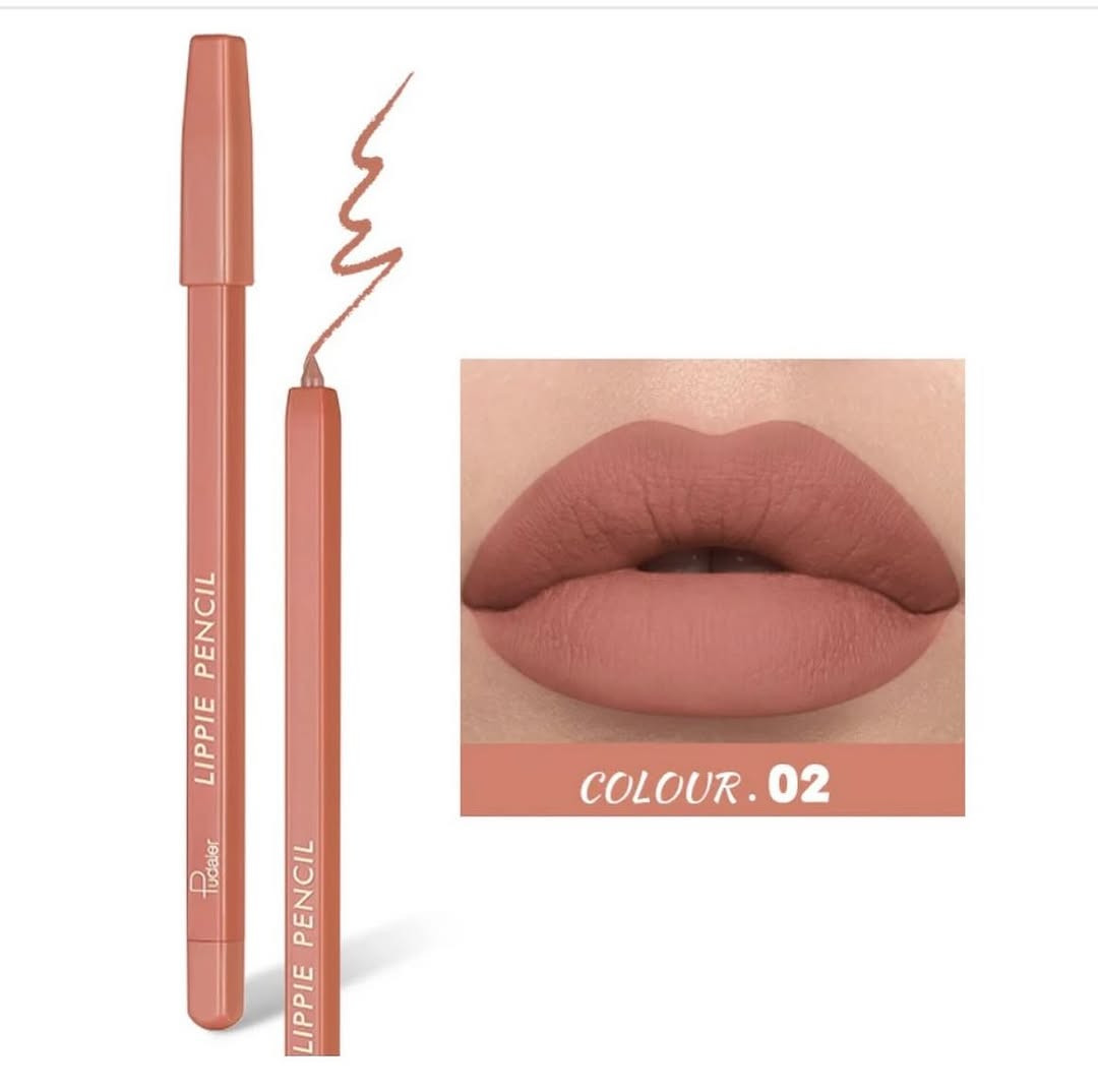 ليب لاينر بودير👄🩷
اقلام تحديد شفاه كريميه بالوان مختلفه وجذابة 🥹

نص مكتوب في الصور:
- COLOUR. 02
- COLOUR. 03
- COLOUR. 04
- COLOUR. 05
- COLOUR. 06