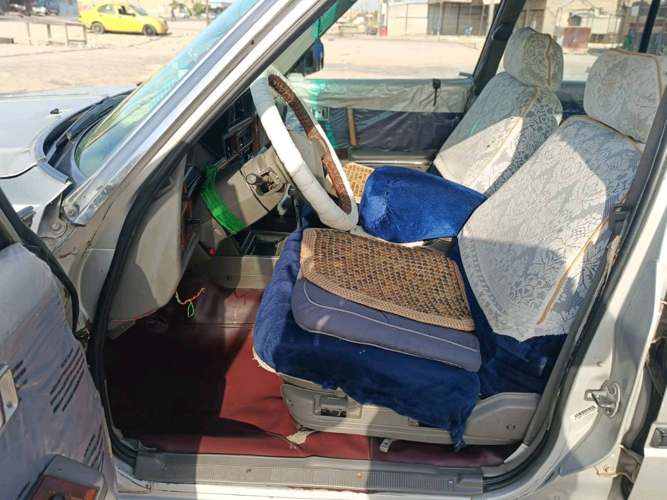 السلام عليكم سوبر مديل  82
مكينه بطه توني امدوشمه مكينه لاتنقيص لاخيط تبخير كامله حداديه نص عمر باتري جديد المكان الناصرية الفضليه رقم *********** السعر53وبيه مجال قليل