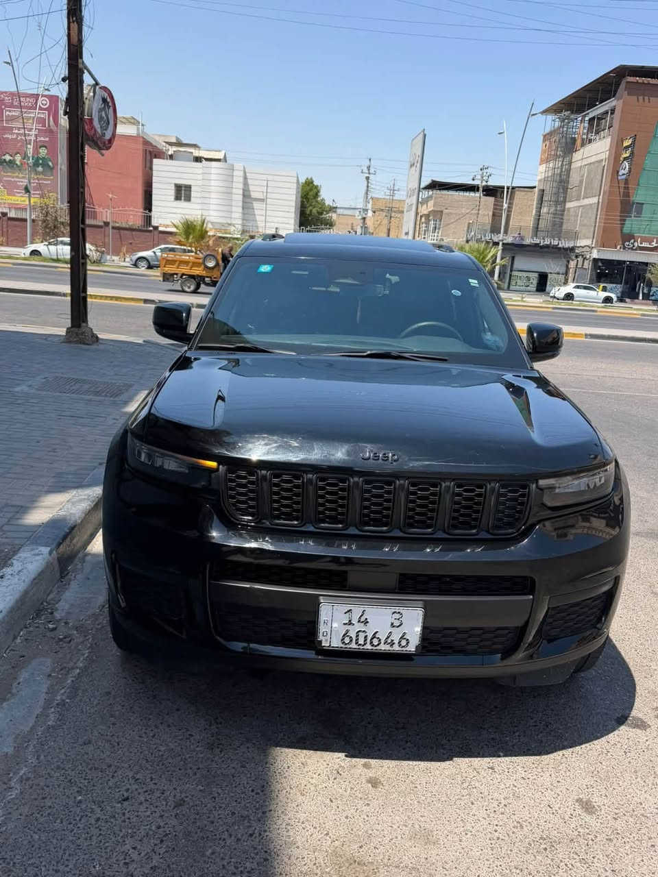 السلام عليكم
جيب لاريدو موديل24 
رقم شهداء بصره بسمنه 
مواصفات لبلاك توب
صور الحادث موجوده بصور
***********
