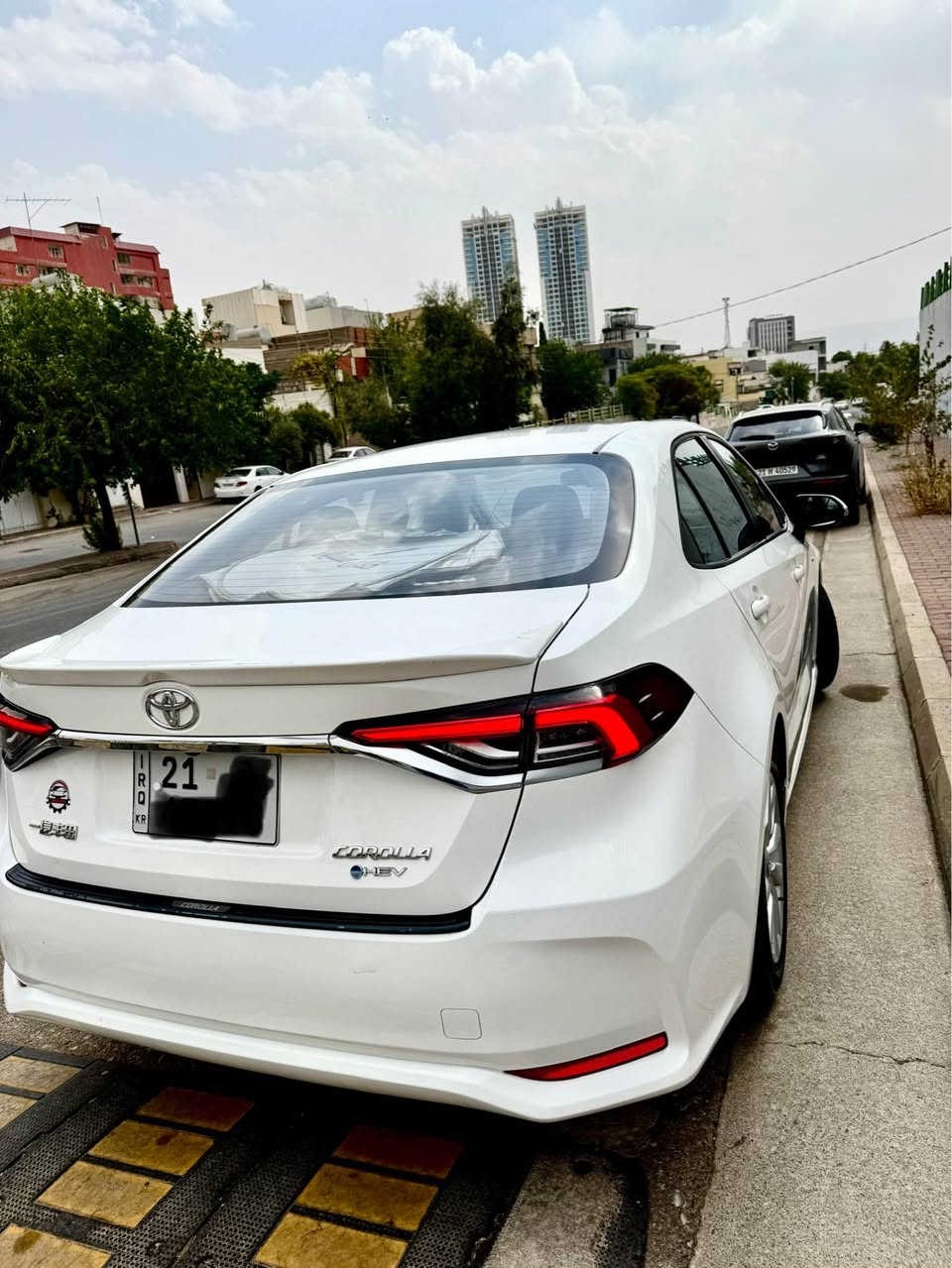 Toyota Corolla 2025 (HEV)
-فولل مواسەفات 
-سڵاید
-ئەوتۆ هۆڵد + برێک بەسمە
- تەحدید سورعە + خەتی جادە + زۆرر مواسەفاتی تر
- 16.000 ڕۆیوە وەک سفر وایە 
-  یەک دو چاڵی پێوەیە نوکە دەرزی
- کوشن جلد 
- کامل جوانکاری بۆکراوە سەیارەکە 
- -گاعی بۆ دانراوە + جامەکانی لەزگەی فۆتۆیە
- تەحویل و غەرامە و هەموو شتێک بەشەرت
📞 *********** السليمانية, العراق
