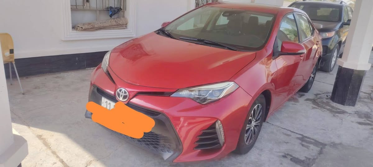 السلام عليكم للبيع كورلا موديل 2019xse فول مواصفات محرك 1800 كير محرك مكفولات صدر جديد تخم تاير جديد الحادث موضح بل منشور ماشيه 100 رقم بغداد تحويل ثاني يوم السعر 125 وبيه مجال مكان السياره فلوجه رقم الهاتف ***********
