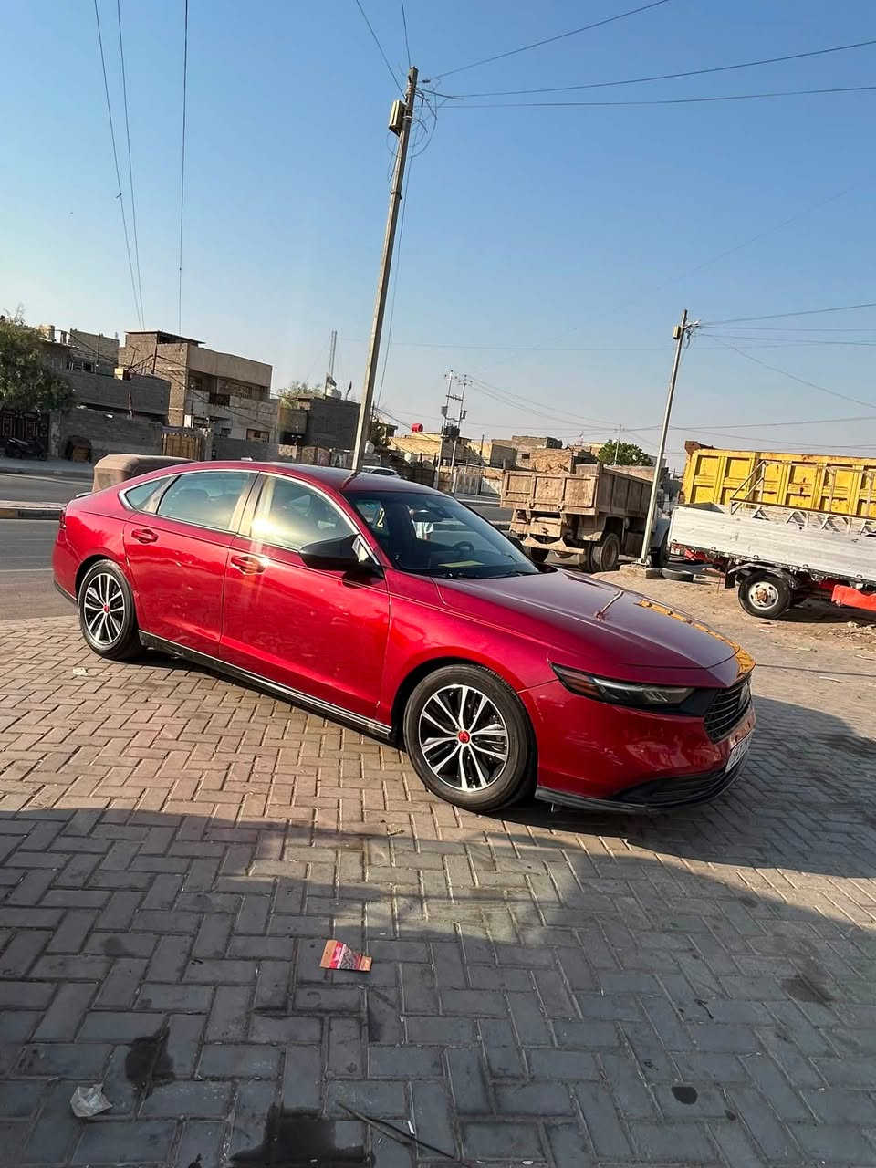 السلام عليكم Honda accord hybrid  بسعر النترا
حجم المحرك : 2000 sport هايبرد

ضرر السياره : حادث سطحي ومصبوغه عام 

        

حالة اليرباك : برده و كشن

المسافه المقطوعه : ٩٠ميل وعليها محرك جديد صار ١٠ايام من شادينه ماشي ٧الف بعد جديد 

#مواصفات

• مكينه 2000

• شاشة كبيرة

•فتحه

• كاميرا خلفية 3 انظمة

• كرسي كهرباء  

• رادار امامي

• مانع تصادم

• محدد مسار 

• تصحيح مسار

• شفتات بالستيرن

• مثبت سرعة

• مانع انزلاق

• دخول ذكي 

• إنارة ترحيبية

• هاندبريك كهرباء

•لايت عدسات زينون

• نظام اوتو لايت Auto

• لايت العالي زنون 

• حساسات مطر 

• حساسات دخول الإنفاق

• حساسات ضغط هواء الإطارات

• أوامر صوتية

• 3 أنظمة قيادة (eco, ev, sport)

• بلوتوث

• مدخل USB + AUX 

السعر : 136 وبيهه مجال 

*********** واتساب فقط 

***********رمش علي واني اتصل عليك 

العنوان مدينه الصدر أو طالبيه

