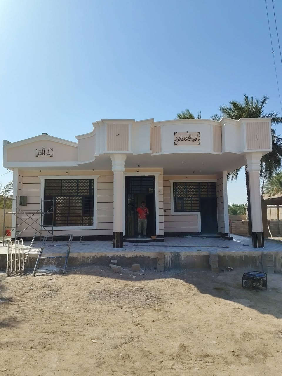 تم الانجاز الحمدالله 
بيت الاخ نزار لطيف الحافظ ابو قصي صبغ داخل وخارج وسقوف ثانويه وجبس بورد مغربي وتغليف واجيهيه فلين مواد تركي ... وصبغ اصباغ فاوري دلي عباس 
بيت عامر ان شاءالله   قريه شوهاني ربع حافظ 
ان شاءالله ينال اعجابكم 
انتظرونا كل ماهو جديد 
ابو ايهم    الاستفسار ع رقم ***********
