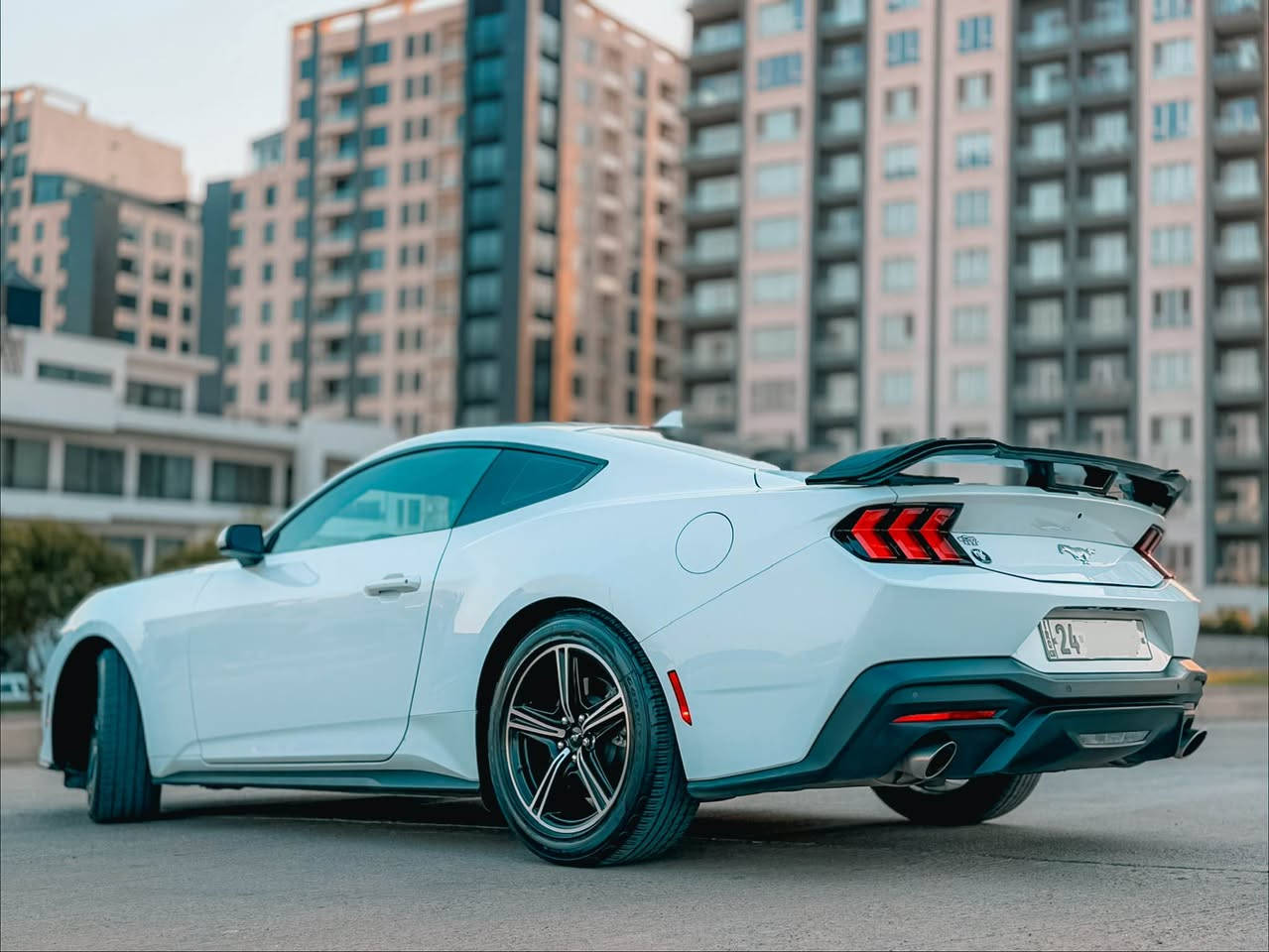 Ford Mustang EcoBost 2024 – بۆ فرۆتن 🚘🔥
فۆرد موستانگ مۆدێل 2024 ب ڕەنگەکێ سپی یێ ڕێک و پێک!
تایبەتمەندی و مواسەفات:
‎ مۆدێل: 2024
‎ ڕەنگ: سپی
‎ مواسەفات: ستاندارد (Standard)
 ڕێڤەچون (مەسافە): 32,000 مایل
تێبینی و ڕەوشا جەستەیی:
 نیڤ دەرگەهـ و نیڤ چەمەلۆخێ پشتێ سبغە (بێ داخلی، ناوەوەی بێ کێشەیە).
 ئێرباگ: تەنێ دوگمە ڤەبوونە و دوگمەیێن شەریکێ یێن ئۆرجینال بۆ هاتینە دانان.
نرخ: 20,500$ (مەجالەکێ بەسیت هەیە)
ژمارا پەیوەندیێ: 📞 ***********

Ford Mustang EcoBost 2024 – للبيع 🚘🔥
فورد موستانج موديل 2024 بلون أبيض مميز وبحالة ممتازة!
المواصفات والإضافات:
 الموديل: 2024
 اللون: أبيض
 المواصفات: ستاندارد (Standard)
 المسافة المقطوعة: 32,000 ميل
حالة البودي والملاحظات:
 صبغ نصف باب ونصف جاملوغ خلفي بدون داخل.
 الإيرباج: المفتوح فقط الدكم وتم تبديلها بأزرار أصلية من الشركة.
السعر: 20,500$ (مع مجال بسيط جداً)
رقم التواصل: 📞 *********** دهوك, العراق

