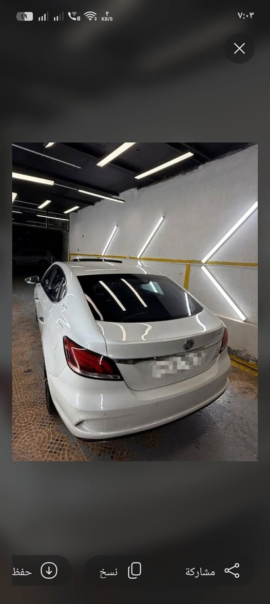 MG6 تروفى • 1.5 تيربو • رقم بغداد