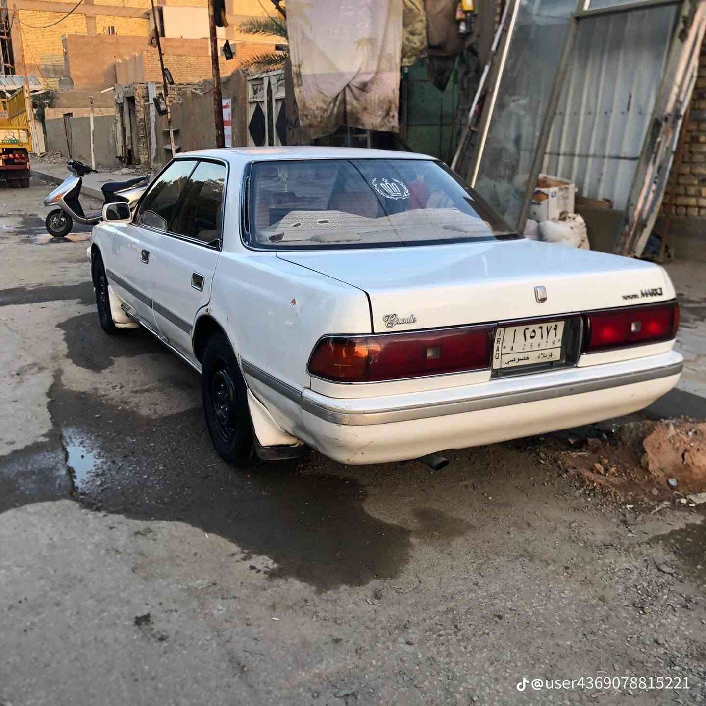 سلام عليكم مارك موديل 91 بسمي سياره مكفوله وحلوه مكينه جديده  رقمه نجف ‏‪***********‬‏

نص مكتوب في الصور:
- @user4369078815221