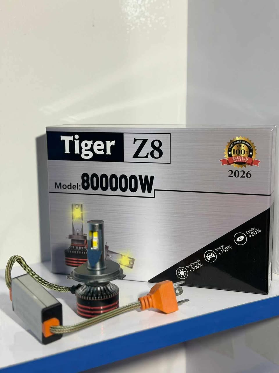 لايتات Tiger Z8 • إضاءة قوية • توصيل مجاني