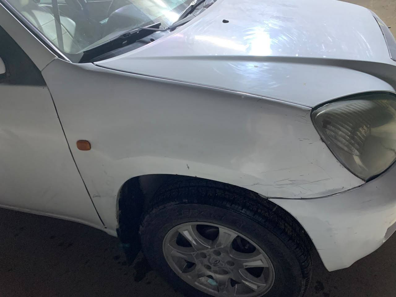 تيكو ٢٠١٢ • مكينة كورولا ١٨٠٠ • حادث أمامي