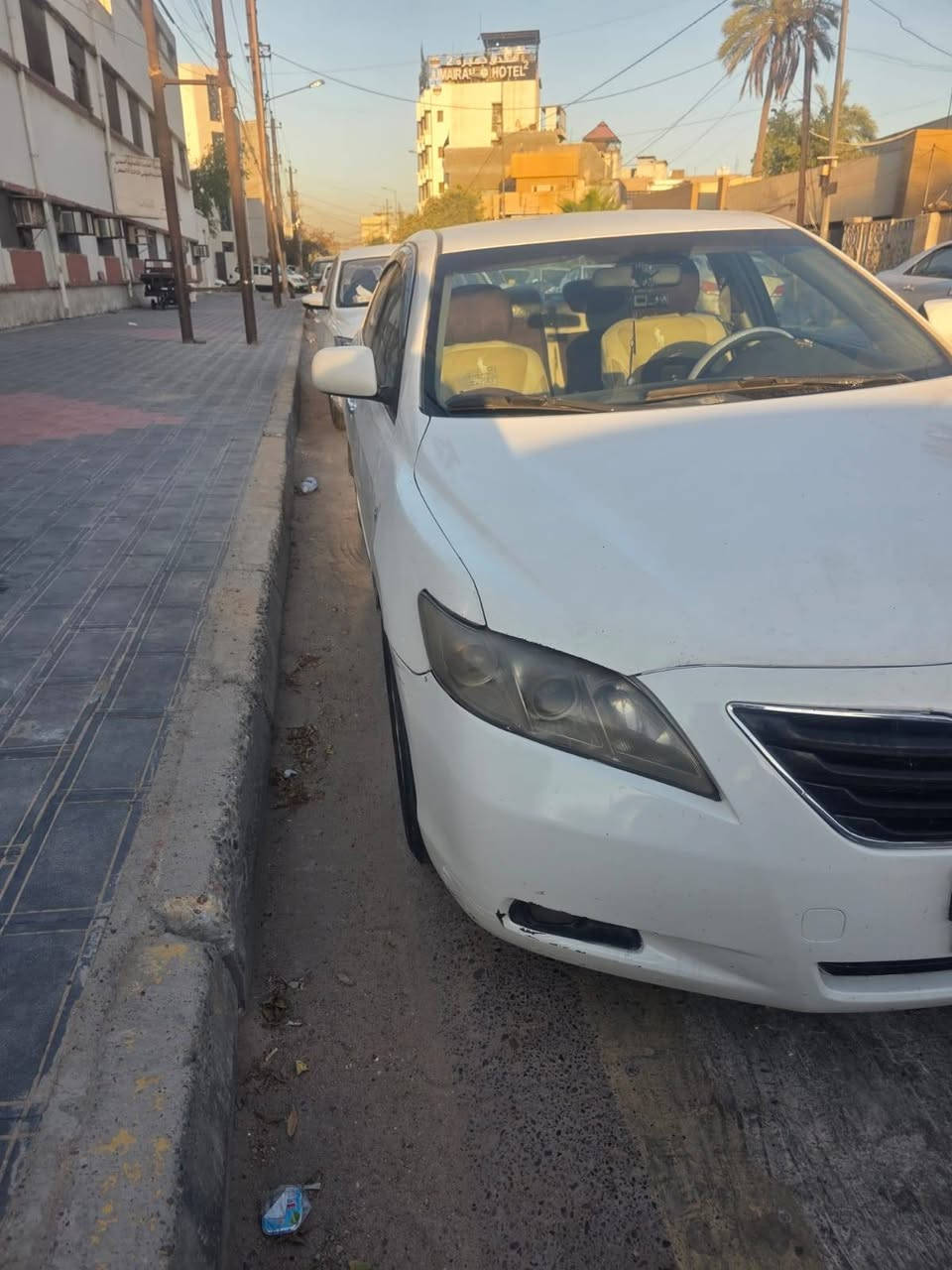 سلام عليكم
كامري موديل 2007 خليجي نظيفة جدا وما متعوبه كير محرك صدر نظيف دواخل نظيفه نقص فقط تبريد بي ليك جان شغال قبل مده
للبيع فقط بدون مراوس السعر 78 قابل للتفاوض  العنوان بغداد الاعظمية
*********** واتساب
