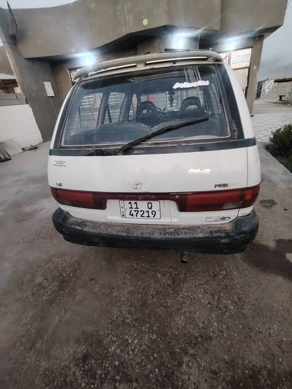 السلام عليكم

تيوتا بريفيا 91رقم بغداد بسمي جاهزه تخم تاير جديد حداديه جديده كير ومحرك جدد كهربائيات كلها شغاله
اكسل جديد  مكانها واسط العزيزية السعر 33وبيها مجال

***********
