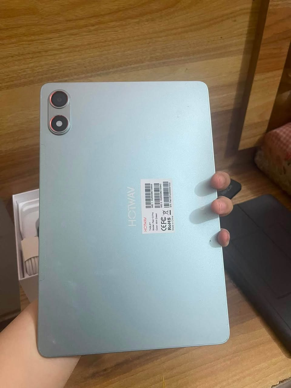 🔥 🔥🔥 من هوت ويف  Pad 13 Pro توفر تابلت 
عملي وقوي

السعر 225 الف 🔥🔥

مواصفات:-

📱 شاشة 10.1 إنچ – 120Hz

- سلاسة عالية بالتصفح، الألعاب، ومشاهدة الفيديو بدون تقطيع

- معالج Unisoc S513 ثماني النواة

أداء ثابت وسريع للاستخدام اليومي، الدراسة، والشغل.

-  بطارية ضخمة 6580mAh

- Android 16 نظام حديث، سرعة أعلى، وأمان أفضل.

🎁 يجي ويا ملحقات كاملة 🔥🔥

✔️ كيبورد

✔️ ماوس

✔️ قلم

يعني يتحول من تابلت إلى لابتوب مصغّر بكل سهولة 🔥

للاستفسار واتساب *********** بغداد, العراق
