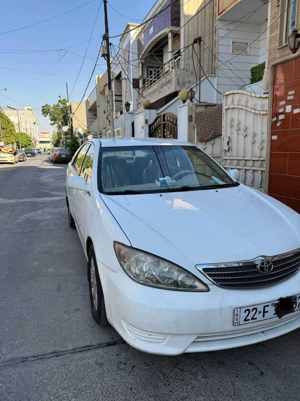 السلام عليكم
كامري 2005 وارد امريكي

ضربتها باب وچاملغ امامي 

وبيها بعد صبغ بس بدون ضربة 

ابيعك حزام مع علم بعيدة عن صبغ الحزام 

حتى ما ندوخ بالعملة 

غرفتها جدا نظيفة 

رقم اربيل سنوية 2029

محرك بي تبخير مو قوي 

تبريد وگير وحدادية جاهزة 

تواصل / *********** واتساب 

السعر 85 وبيها مجال للشراي
