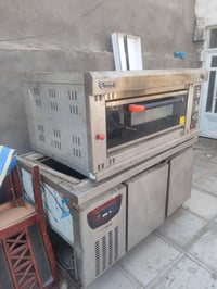 فرن غاز وكهرباء • عجانة مخابز • حوض ستيل