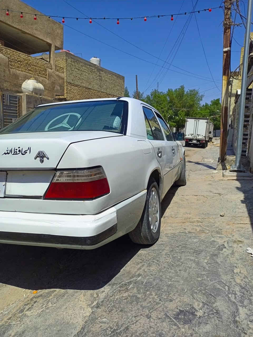 السلام عليكم مارسدس. دب موديل 86 محور مكينة بطة  السعر 45 بيهة مجال بصط رغم بغداد رقم الهاتف ***********.
