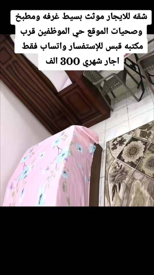 مفروشة • غرفة ومطبخ • حي الموظفين