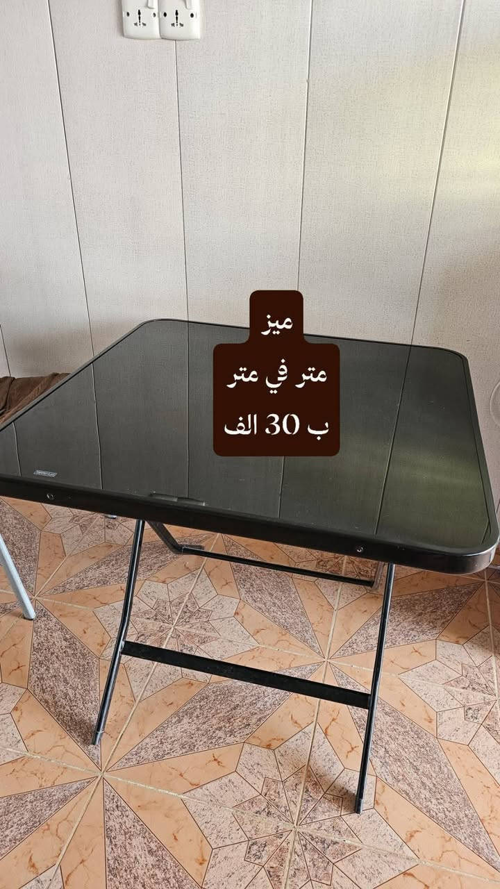 ٦ كراسي • ميز ١م×١م