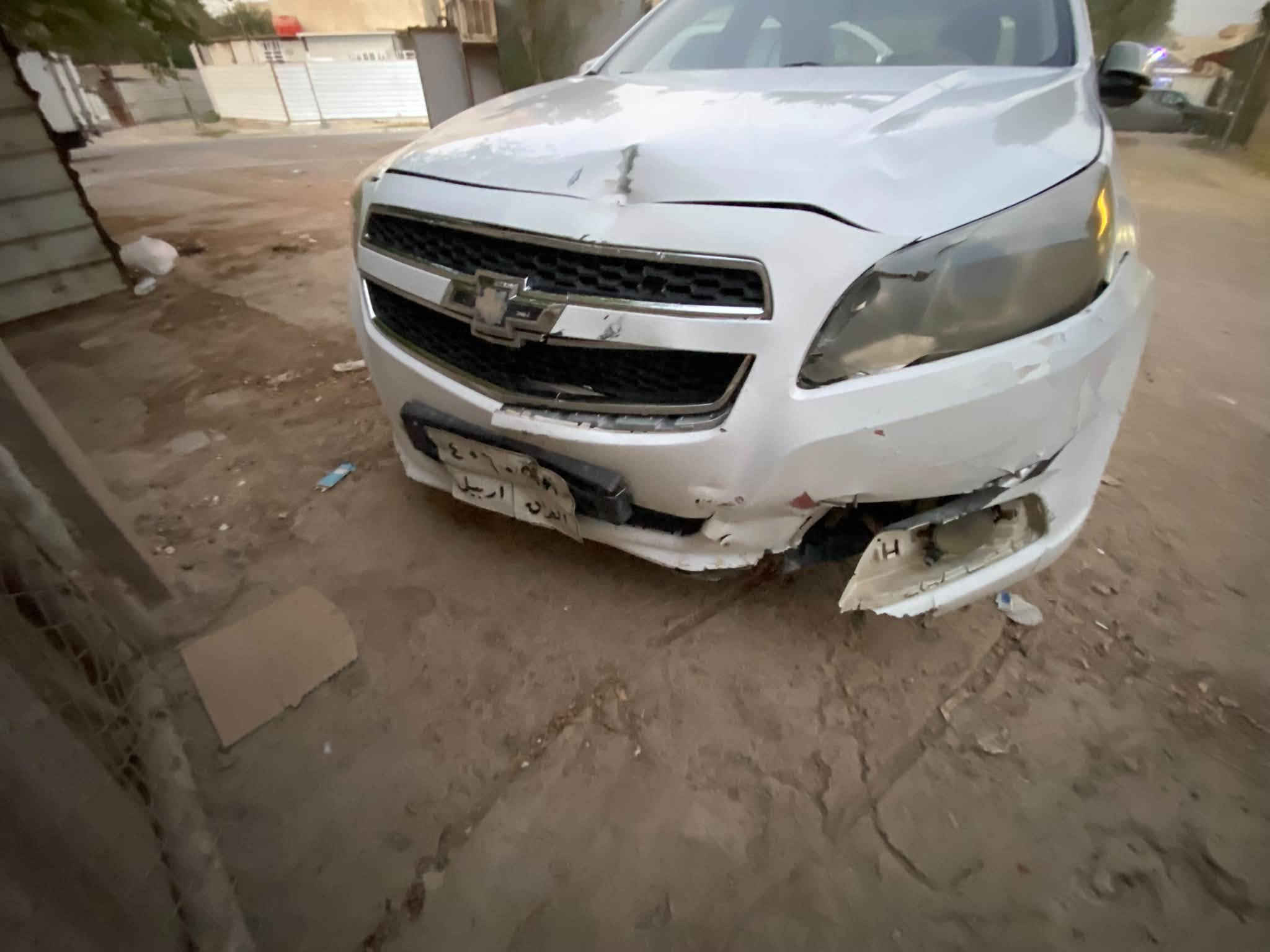 السلام عليكم ماليبو2015خليجيLs
2400 
ابيع على حادثها جاملغ  ودعاميه وشويه من البنيد
وراديتر تبريد انزرف اثناء الحادث  
مكان السياره بغداد السيديه
وكاله عامه باسمي  
السعر65$
***********
