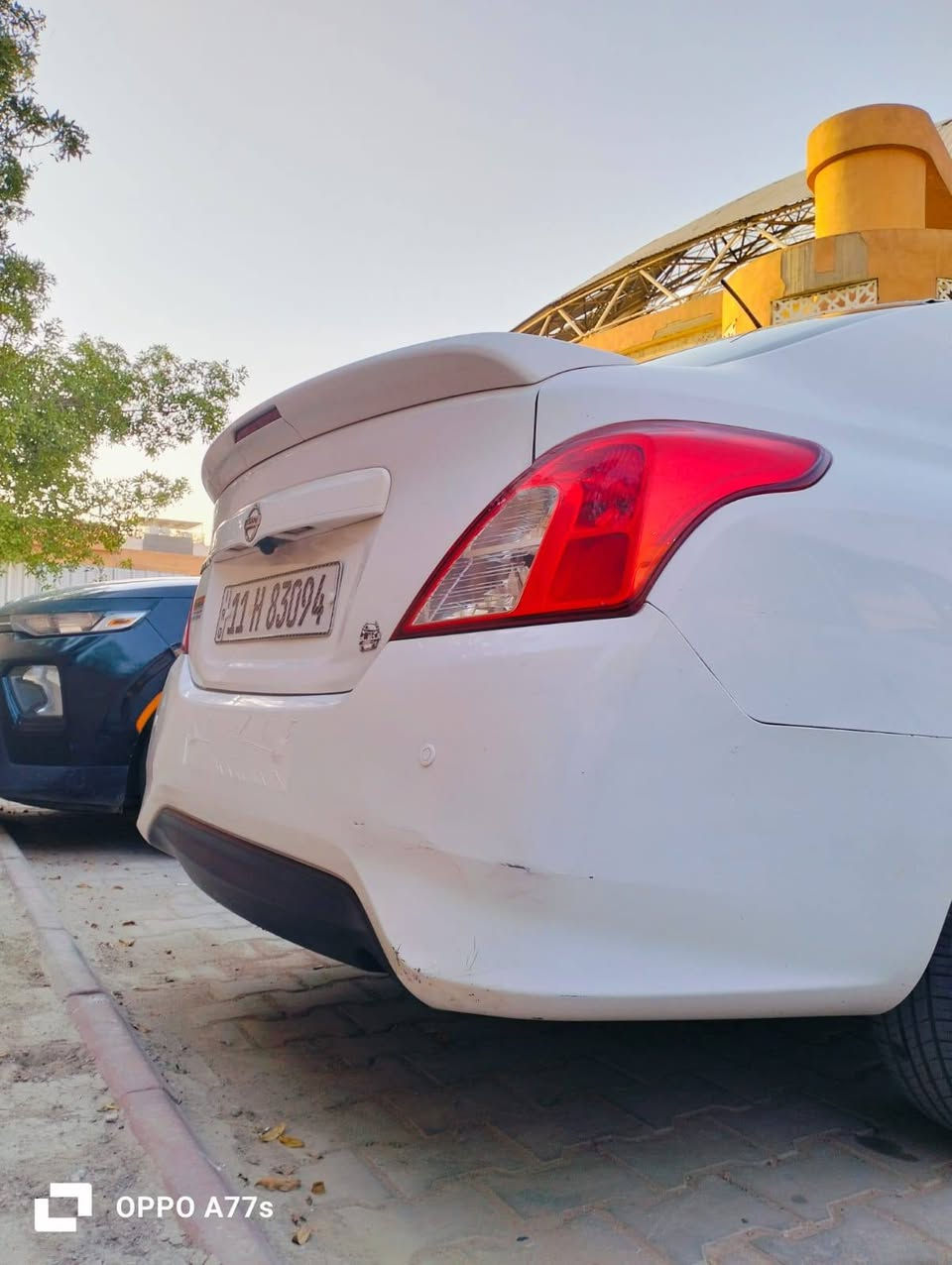 السلام عليكم سني هندي 2019
مكفوله كير محرك تبريد 
السياره ياسمي ثاني يوم تحويل
الرقم انكليزي 
تحكمات ستيرن 
شاشه 
كامرى 
سونارها موجود
ماشيه 130
المكان حي العدل 
السعر 95 وبيها مجال حك الجيه 
الرقم ***********

نص مكتوب في الصور:
- OPPO A77s