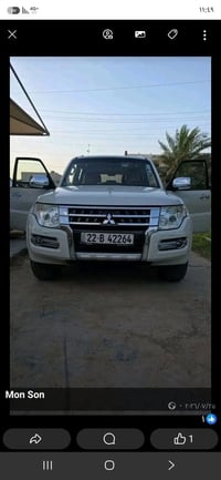 باجيرو (حبتور ) موديل ٢٠١٦  سعرها ١٨٥ ورقه   فول مواصفات كفاله عامه ما...