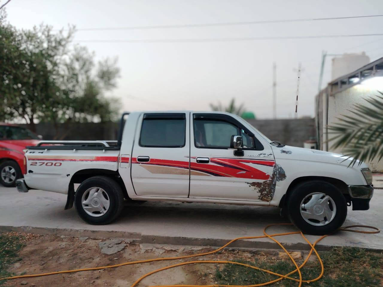 السلام عليكم ورحمة الله وبركاته
بيكم تويوتا جمره 2001 الون أبيض محرك گير اكسن شاصي  شرط وتبريد وطخم تاير وحداديه جديدة سيارة جاهزة رقم بغداد  دولي مشروع وطني بأسمي سعرها 95 وبيها مجال بسيط عنوان السياره ذي قار الرفاعي 

ملاحظة: بيها طخه بسيطه بدون داخل وما مسويها بعدني

الاتصال..***********

