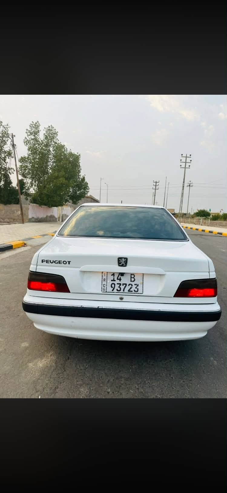السلام عليكم
بيجو بارص موديل 2024 
ماشيه 50 السياره على وضع الشركه وكلش نضيفه مكفوله كفاله عاميه من الدعاميه لدعاميه من الزلغ والشخط 
المواصفات 
1_ تحكم ستيرن 
2_ كشن كهرباء 
3_ حساسات 
4_ شاشه + كامره 
5_ سنتر لك 
6_ جنطه كهرباء 
7_ حساس اطارات 
السعر 77 وبيه مجال 
الرقم : *********** العنوان الناصريه ذي قار المركز
