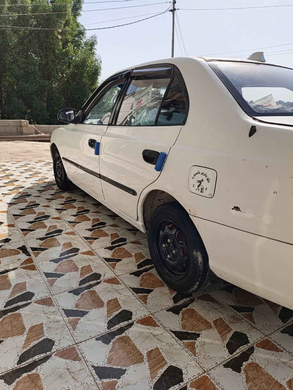 السلام عليكم سياره اكسنت لبيع موديل 2000 رقم بابل تحويل مباشر كير ومحرك خير من الله حداديه جاهز منظومه زنون جديد كهربايات كله شغاله السعر 32 وبيه مجال العنوان كربلاء طوريج رقم الهاتف ***********. مگلف بالنشر الخاص مغلق
