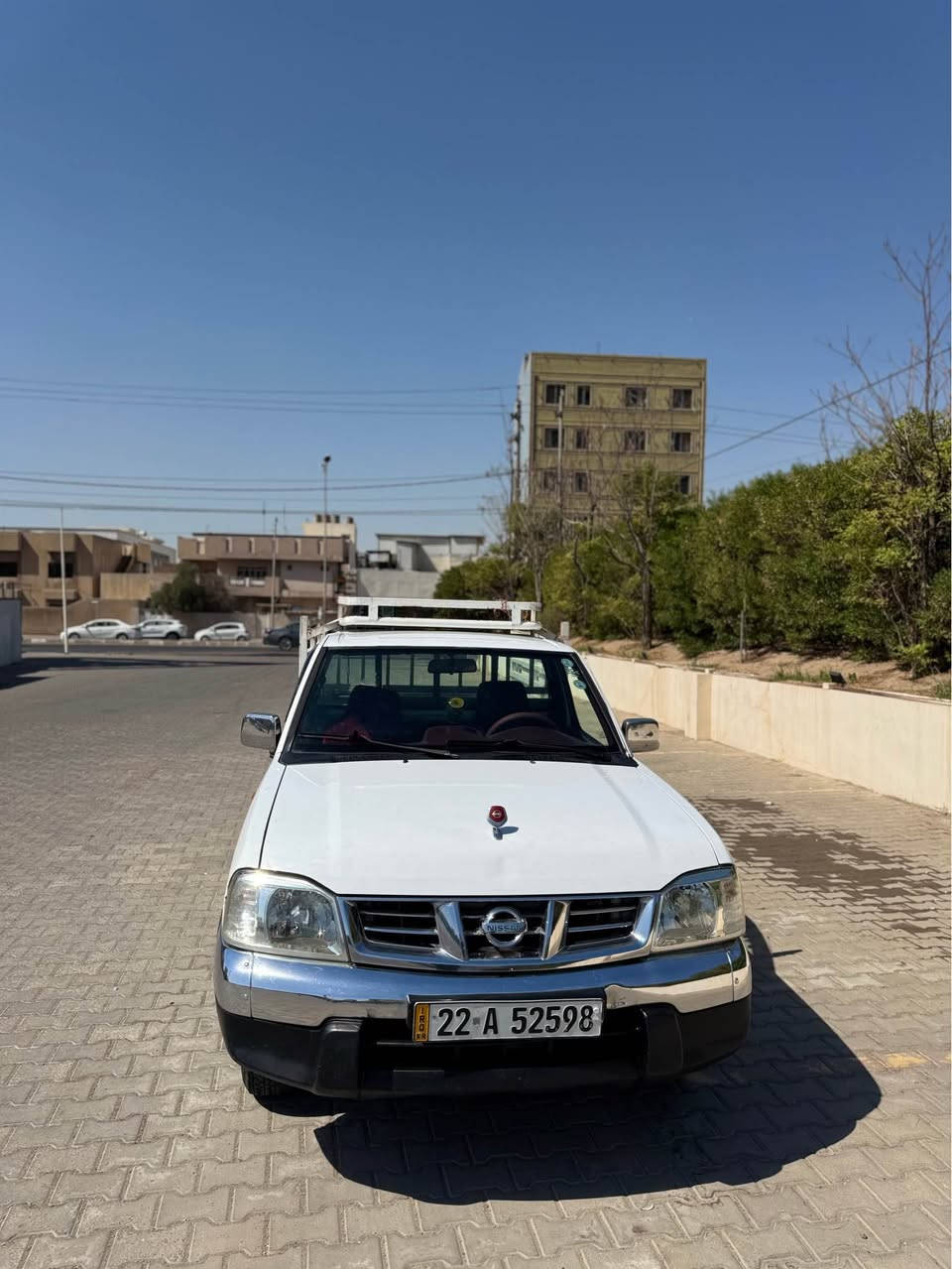 نئسان پیکاب 4قولاب 

مودیل ٢٠٠٨ مرغوب ناو سۆر 
بئ بۆیاغ. بێ.لئدران 
مەکینەو گیر بەشەرت 
سەنەوی ژینگە هەزە هەموی نوێ 
بەناو کردن بەشەرت 
تەقەو رەقە بەشەرت 
هەولێر. 
واتساب (***********)
سعر ٩٦$ تۆزەک مەجال أربيل, العراق
