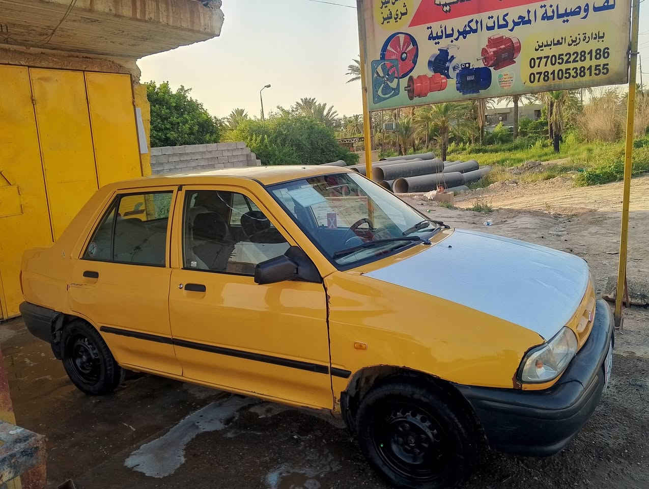 السلام عليكم سايبا موديل 15 رقم نكليزي بغداد كير ومكينه خير من الله شاصي واحد معمر تبديل جاملغ اثر خياس ولثاني مصبوغ السياره حلوه خير من الله مال عيشه ماموكفتني منفضل الله عنواني بغداد الرستميه جسر ديالى رقم تليفوني ***********بي واتس هم السعر 29
