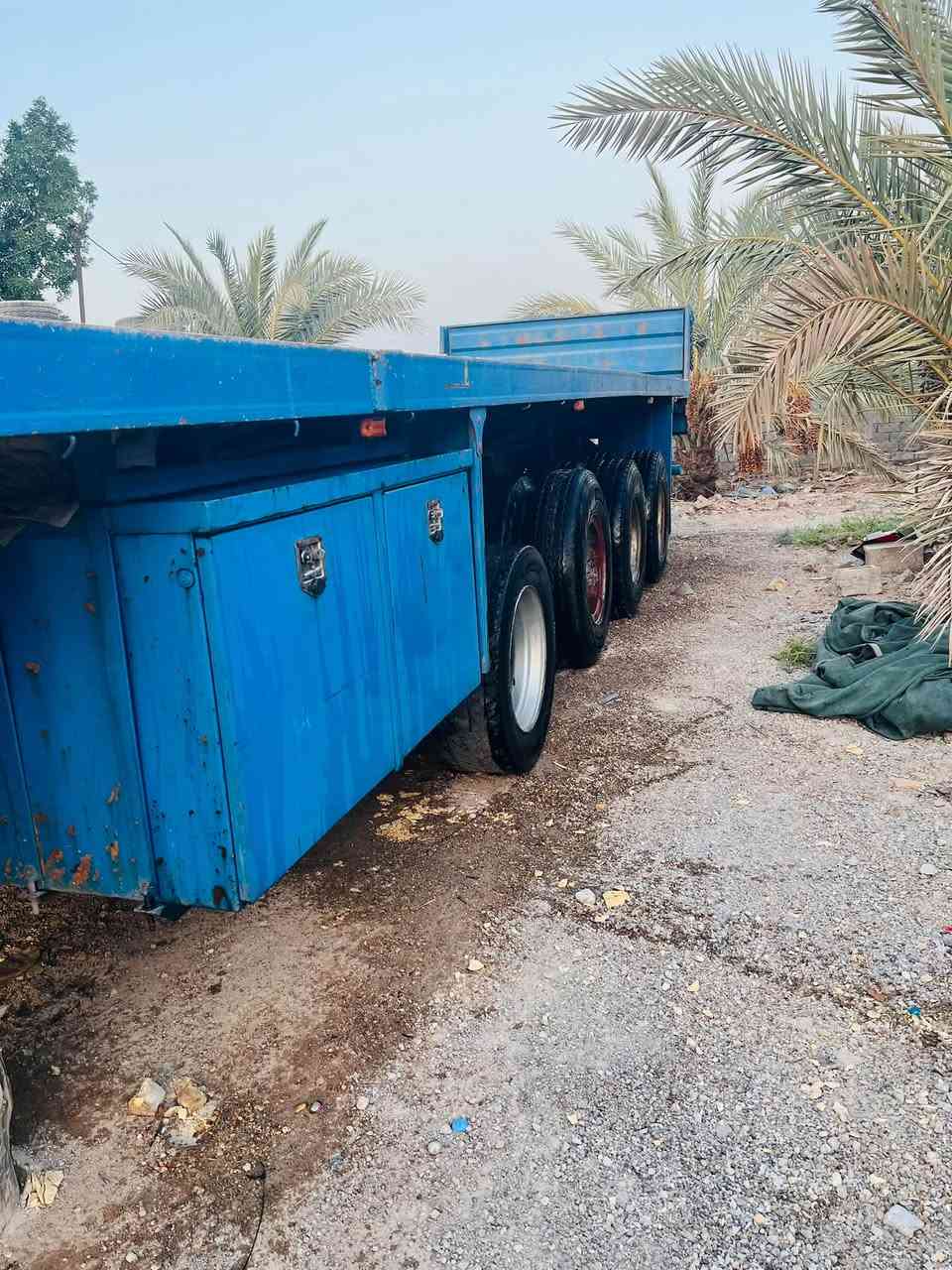 سلام عليكم عربانه حدادي 4 محاور تخم تاير مكفول كفاله عامه طول 13. 30 شريط عالي اعله شي حداد عادل المعيدي بغداد جرف شاصي 16 دناكير ثنين 14 وثنين 13 الماني 
سعر 140 وبيه مجال مكانه دوانيه ***********
