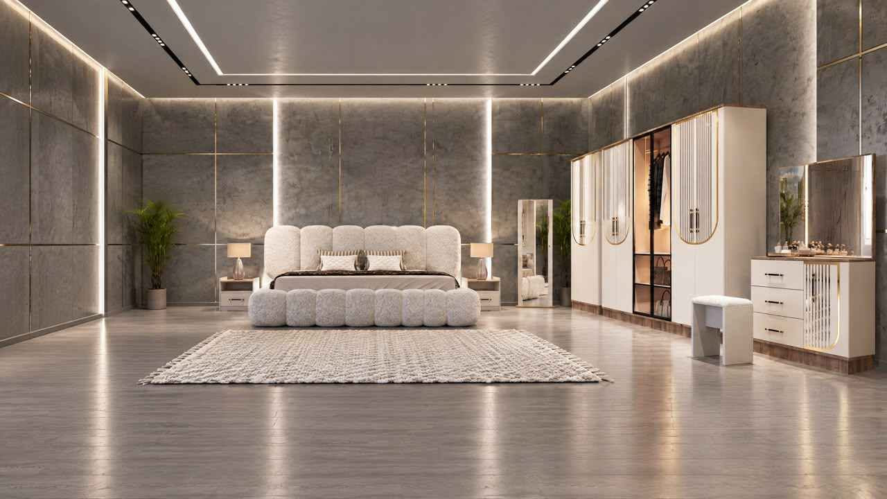 غرفه جديدنا 💥 بسعر مناسب 
 8 قطع 🇹🇷
 تصميم خاص ✅
ابواب 🚪 هايدروليك 
نرماده هيدروليك
ابواب المنيوم
اناره داخل الكنتور
قياس الكنتور 3.00m مع الملحق 
سرير 🛌 ثابت مقفل 🔏 
سرير ببلز 🛏️
غرفة نوم مودرن.تركي درجة أولى 
التثبيت الحجز *********** بغداد, العراق
