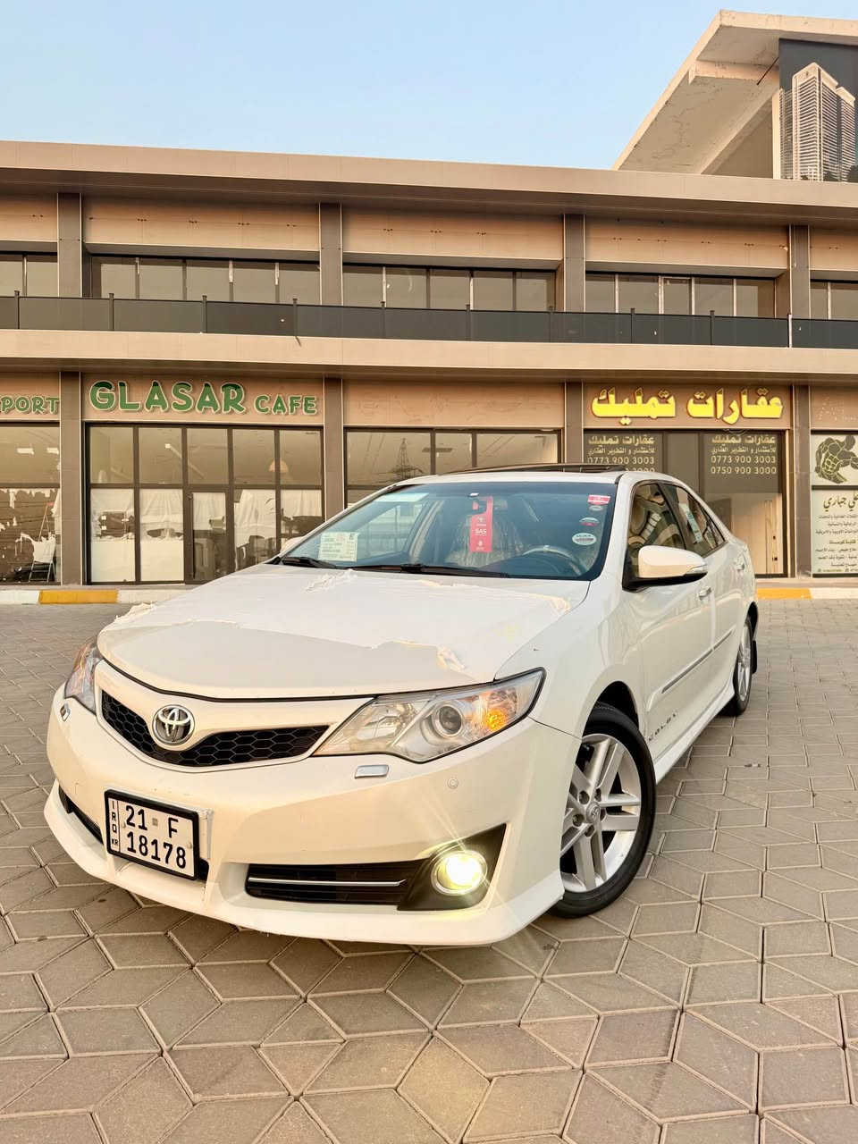 ***********
🚘 كامري 2013 GLX فول مواصفات

🔹 قباط مواصفات خليجي
🔹 وارد شركة، من الدعام للدعام بشرط
🔹 اللون أبيض صدفي مرغوب ، حيل جميل ونظيف
🔹 بدون صبغ حتی دعامیات مابی صبغ 
🔹 السيارة فقط بيها مکانین بارد
🔹 السيارة لوك
🔹 السيارة باسمي، سنوية جديدة و هزە جدیدە

المواصفات:
🔹 سلايد
🔹 سكان فوليوم
🔹 كشن كهرباء
🔹 كشن جلد، تبريد وتدفئة
🔹 حساسات أمامية وخلفية
🔹 لايت عالي وواطي
🔹 شاشة وكاميرا
🔹 گير عادي وأوتوماتيك
🔹 ستاير بلاد كهرباء
🔹 تبريد مركزي
🔹 داخلية صفراء وفورميكا
🔹 دوزة كامري
🔷یدە نیکل 
🔷٥ ویل کب  
🔹 گير ومكينة وتاخم بيش بشرط
🔹 تايرات جديدة

💰 **السعر: 143 ورقة و بی مجال **

📞 ***********

📱 واتساب: ***********

🚘 بۆ فرۆشتن کامری ٢٠١٣ GLX فول مواسەفات

🔹 قەپاتی خەلیجی، واردی شەریکە، لە دەعامی  بۆ دەعامی بەشەرت
🔹 ڕەنگی سپی سەدەفی، زۆر جوان و پاک
🔹 بێ بۆیاخە دەعامیە کانیشی بۆیاخ نیە ، تەنها دوو جێ ساردی هەیە
🔹 سەیارەکە لۆکە و بەناوی خۆمەوەیە
🔹 سەنەوی تازە و هەزەی تازە

مواسەفات:
🔹 سڵاید
🔹 سوکان ڤۆلیۆم
🔹 کوشن کارەبا
🔹 کوشن جلد، سارد و گەرم
🔹 حاسەی پێشەوە و دواوە
🔹 لایتی بەرز و نزم
🔹 شاشە و کامێرا
🔹 گێری عادی و ئۆتۆماتیک
🔹 پەردەی بیلاد و کارەبایی
🔹 تەبریدی ناوەندی
🔹 ناوی زەرد و فۆڕمیکا
🔹 دۆسەی کامری
🔷یەدە نیکل 
🔷 ٥ ویل کەپ 
🔹 گێر و مەکینە و تاخم پێشی بەشەرت
🔹 تایەی تازە

💰 نرخ: ١٤٣ وەرەقە و مەجال

📞 ***********
📱 واتساپ: *********** كركوك, العراق
