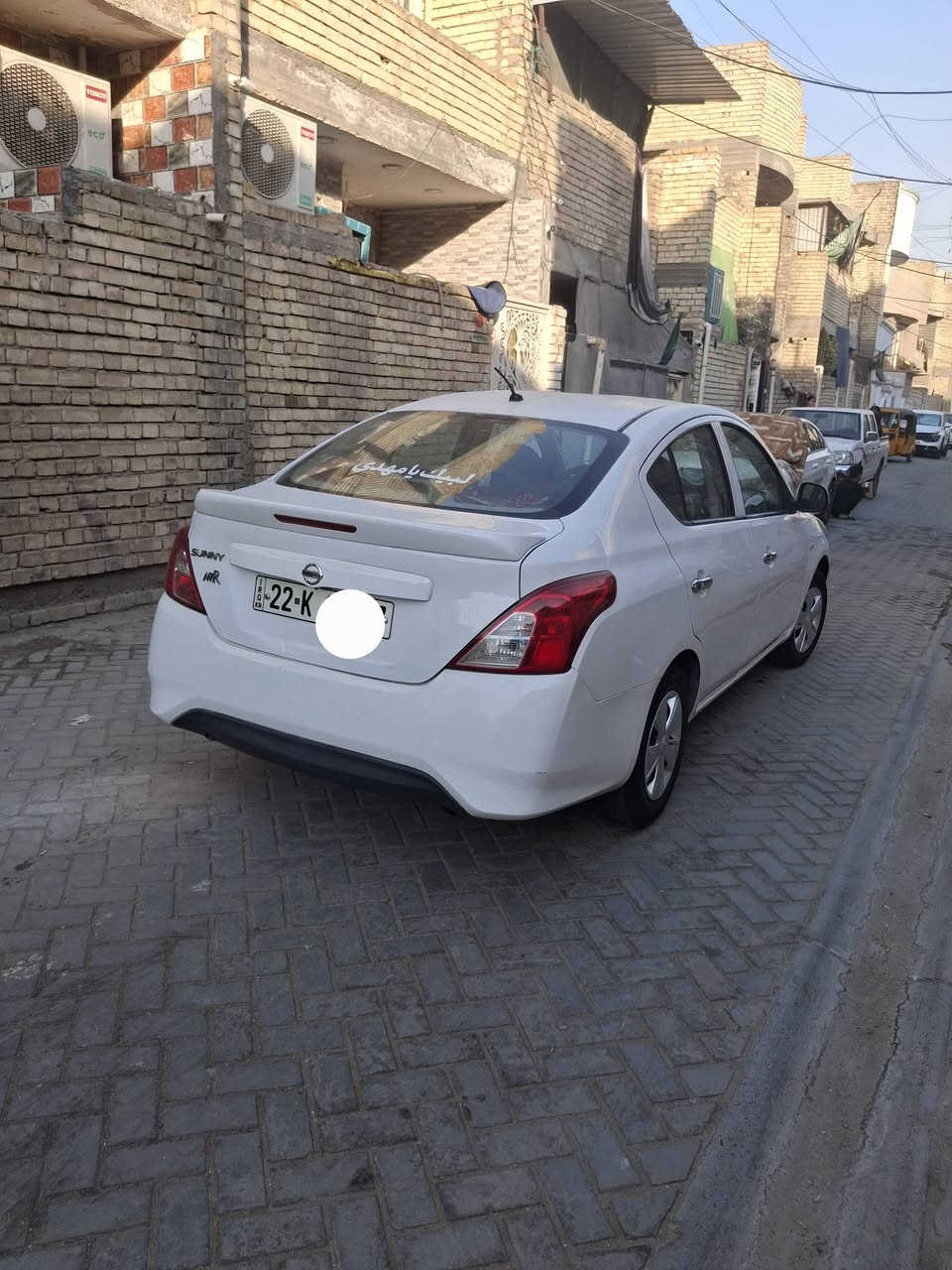 السلام عليكم نيسان صني للبيع مكفوله كفاله عامه 2020 رقم شمالي بسمي هندي اصلي لبليته الزركه العنوان بغداد الشعب  *********** السعر 103
